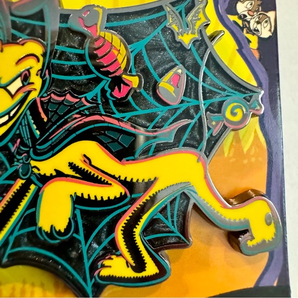 NWT. Pluto in Halloween cape
Laser print elements
Mickey icon pin back - Picture 4 of 11